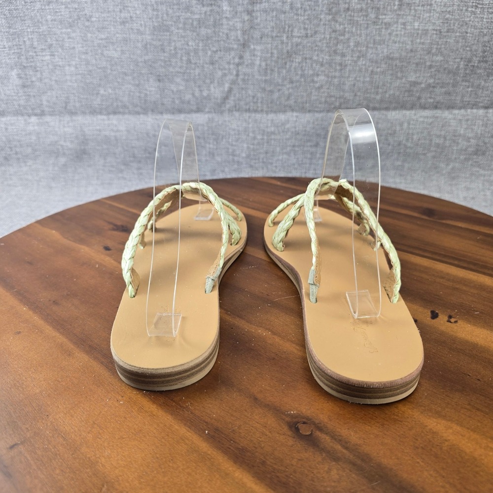 Universal Thread Braided Thong Sandals Women's Size‎ 9.5 Light Green - Picture 12 of 15